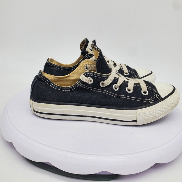 Converse Shoes 13 C Chuck Taylor All Star Lo Black White Canvas - Picture 11 of 11